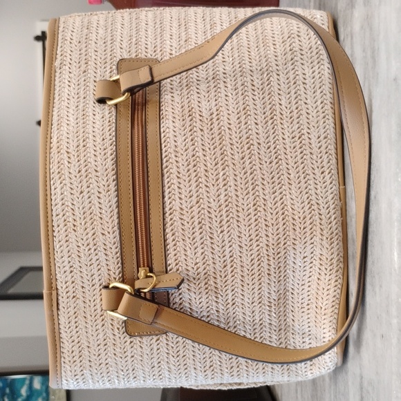 Style & Co. Tan and Cream Shoulder Bag - Picture 1 of 4